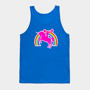 Barbell Girl, barbell unicorn, gym girl Tank Top